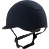 Kask jeździecki Meteor z szerokim daszkiem Equestro, navy