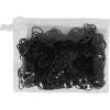 Gumki do zaplatania grzywy Q-essentials, czarne