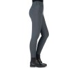 Legginsy jeździeckie Jil High Waist, z pełnym lejem, grey