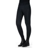 Legginsy jeździeckie Jil High Waist, z pełnym lejem, czarne