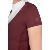 Koszulka Konkursowa Virginia HKM, z krótkim rękawem, bordeaux