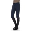Bryczesy jeździeckie Comfort Style HKM, z pełnym lejem, zintegrowane grzanie, deep blue