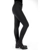 Bryczesy jeździeckie Comfort Style HKM, z pełnym lejem, zintegrowane grzanie, czarne