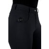 Bryczesy jeździeckie Comfort Style HKM, z pełnym lejem, zintegrowane grzanie, czarne