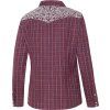 Koszula Western Cora Stars & Stripes, damska, bordeaux (Rozmiar S)