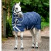 Derka padokowa Rhino Plus Pony Vari Layer®, z kapturem, 250 g, navy/titanium grey & classic blue