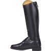 Oficerki jeździeckie Jaimy Junior QHP, szeroka łydka, czarne
