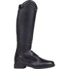 Oficerki jeździeckie Jaimy Junior QHP, szeroka łydka, czarne