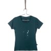 T-shirt Livigno Horse Head Lauria Garrelli, damski, deep green