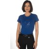 T-shirt Livigno Horse Head Lauria Garrelli, damski, blue