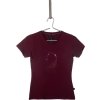 T-shirt Livigno Horse Head Lauria Garrelli, damski, bordeaux