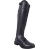 Oficerki jeździeckie QHP Julia, szersza łydka, damskie, czarne