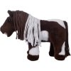 Pluszowy Koń Pinto Cuddle Pony HKM, brown/white