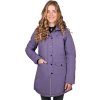 Kurtka Linde QHP, damska, vintage violet