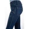 Bryczesy Aymee Denim HKM, z lejem kolanowym, dziecięce, deep blue