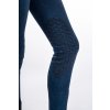 Bryczesy Aymee Denim HKM, z lejem kolanowym, dziecięce, deep blue