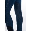 Bryczesy Aymee Denim HKM, z lejem kolanowym, dziecięce, deep blue