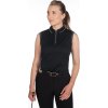 Koszulka polo Catherine HKM, bez rękawów, damska, czarna