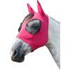 Maska przeciw owadom Elastic HKM, z ochroną uszu, magenta (Rozmiar PONY)