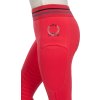 Legginsy jeździeckie Aymee HKM, z pełnym lejem, dziecięce, pink