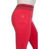 Legginsy jeździeckie Aymee HKM, z pełnym lejem, dziecięce, pink