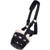 Kaganiec do wypasu QHP, z jagnięcą skórą, czarny