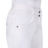 Bryczesy Djune QHP, z pełnym lejem, damskie, białe