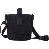 Torba na smakołyki QHP, z paskiem na ramię, czarna