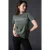 T-shirt Melina Equipage, damski, forest