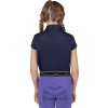 Koszulka sportowa Nyomi QHP, dziecięca, granatowa