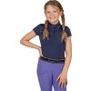 Koszulka sportowa Nyomi QHP, dziecięca, granatowa