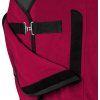 Derka osuszająca GP Equestro, burgundy (Długość pleców 125 cm)