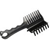 Grzebień do zaplatania grzywy HKM, czarny