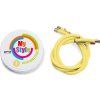 Paski MyStyle do CASCO, 2 pcs, yellow (Rozmiar XS)