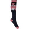 Skarpety jeździeckie Sydney HKM, para, black/red