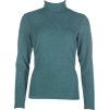 Sweter damski z golfem HKM Marrakesh, petrol (Rozmiar L)