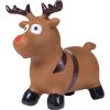 Renifer skaczący świąteczny QHP, brązowy