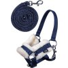 Kantar z uwiązem dla Hobby Horse HKM, deep blue