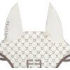 Nauszniki Monogram Print Equestro, antique white/walnut (Rozmiar FULL)