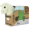 Pluszowy kucyk Filou Pony Academy Equithème, biały