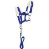 Zestaw Kantar i uwiąz Pony Academy Equithème, mini, royal blue