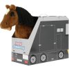 Pluszowy koń Prince Pony Academy Equithème, chestnut brown