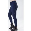 Legginsy jeździeckie Easefit Horseware, z lejem, zimowe, damskie, core navy