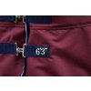 Derka padokowa Tyrex Combo Equithème, z kapturem, 200 g, burgundy