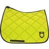 Czaprak GP Logo Equestro, ujeżdżeniowy, lime/black (Rozmiar FULL)