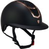Kask jeździecki Eclipse Stone Mat Wide Visor Equestro, black/rose gold