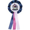 Rozeta Funny Horses HKM, violet/blue