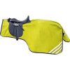 Derka treningowa Reflective HKM, z polarem, wodoodporna, odblaskowa, neon yellow