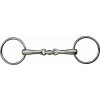 Wędzidło podwójnie łamane HKM, 18 mm, Stal nierdzewna