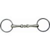 Wędzidło podwójnie łamane HKM, 16 mm, stal nierdzewna
